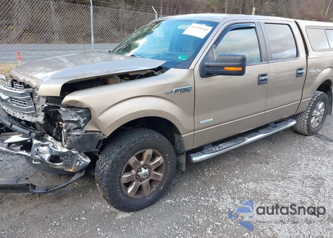 2013 Ford F-150 Xlt from USA, damaged, VIN 1FTFW1ET2DFD95495